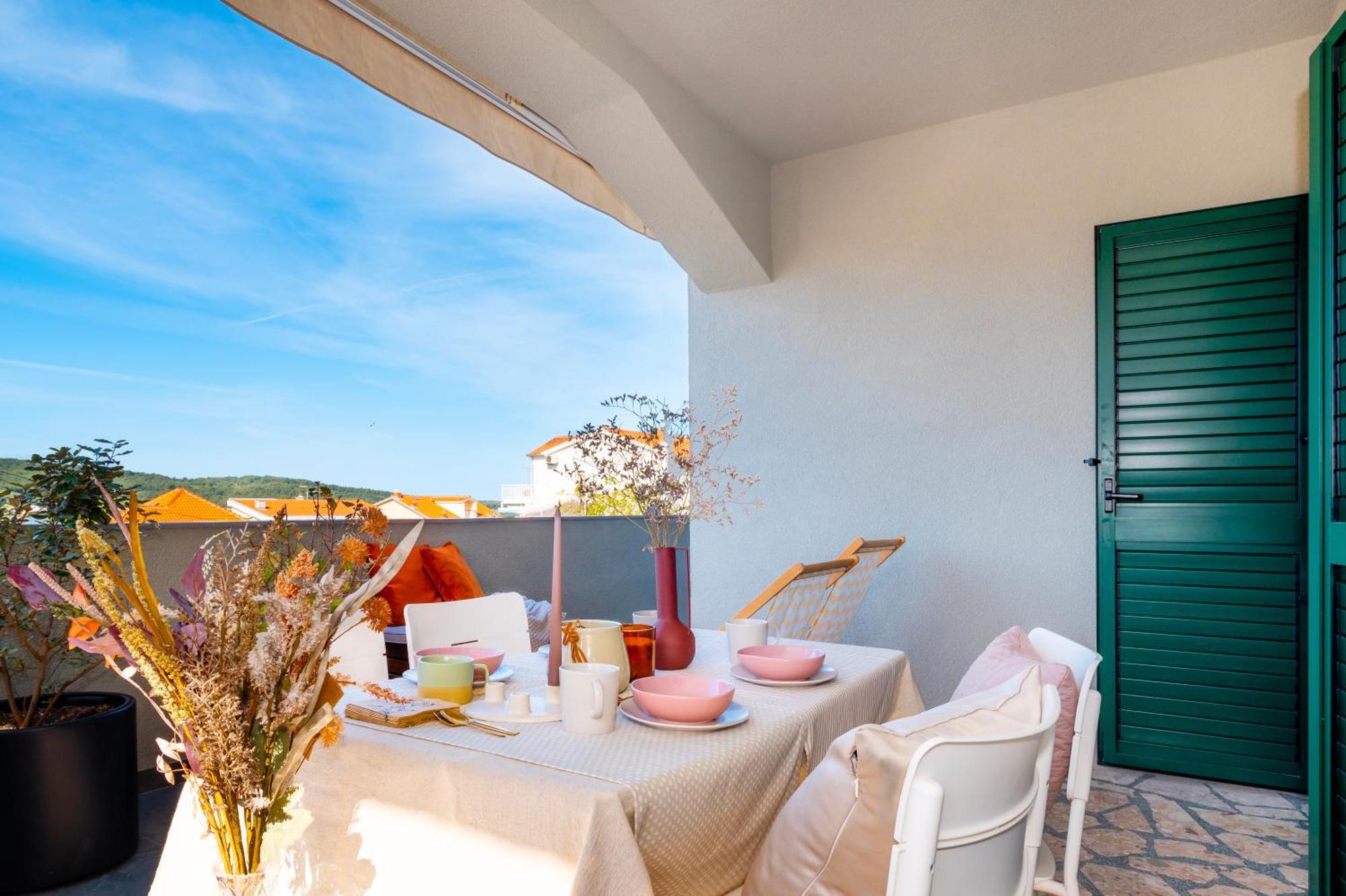 Ojra New Apartment With Seaview Šibenik Dış mekan fotoğraf